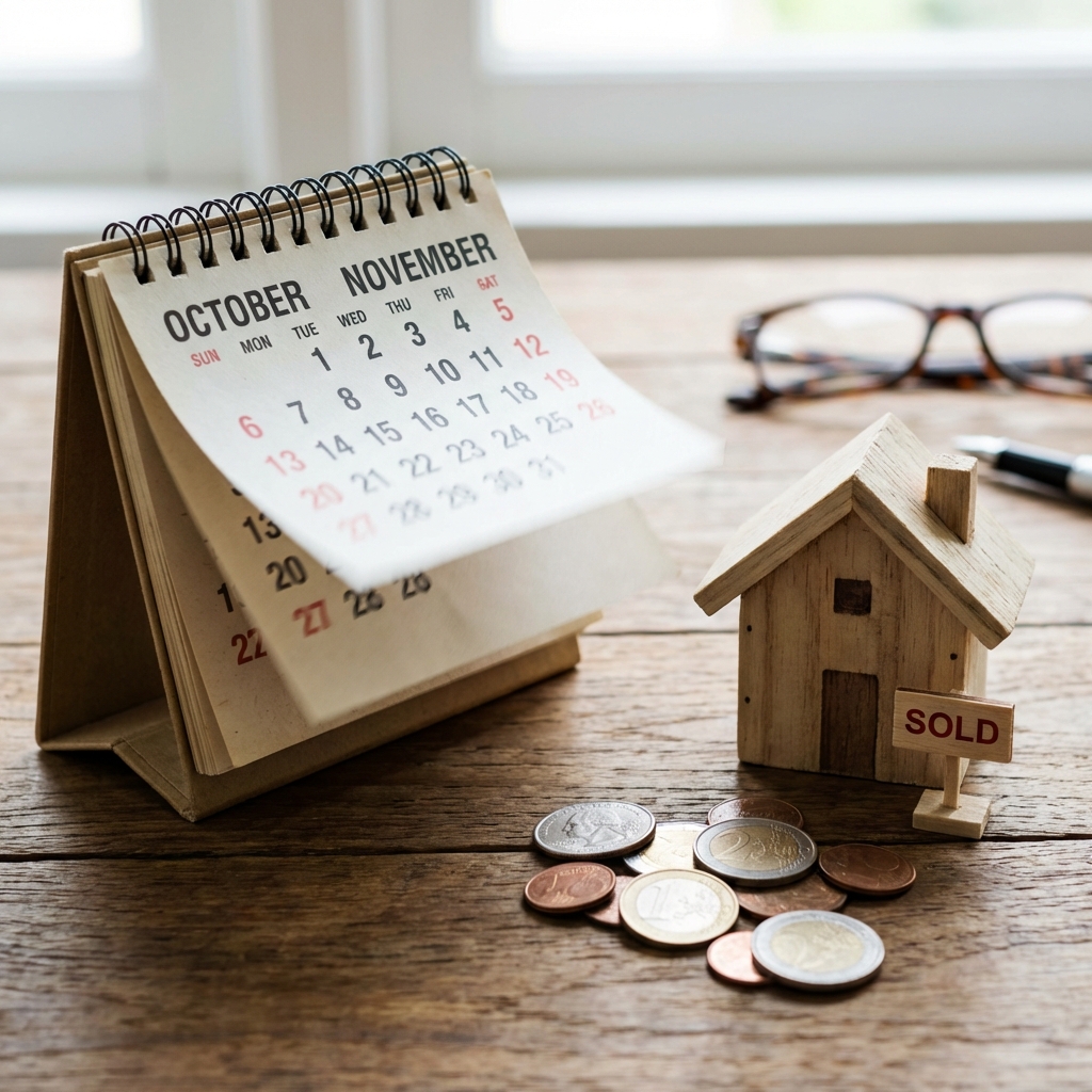 Kalendarz symbolizujący upływ czasu