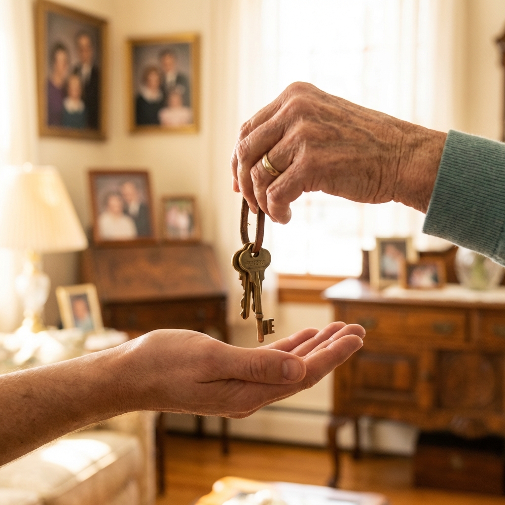 Przekazywanie kluczy - darowizna