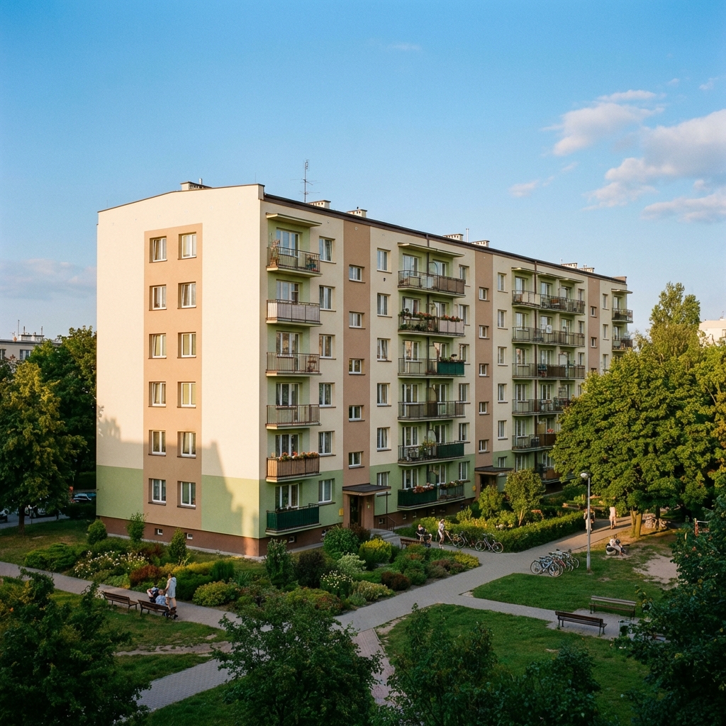 Skup mieszkań - blok mieszkalny